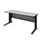 Fusion Fusion Training Tables, 72 W, 24 L, 29 H, Wood, Metal Top MFTT7224PL - alternate 1